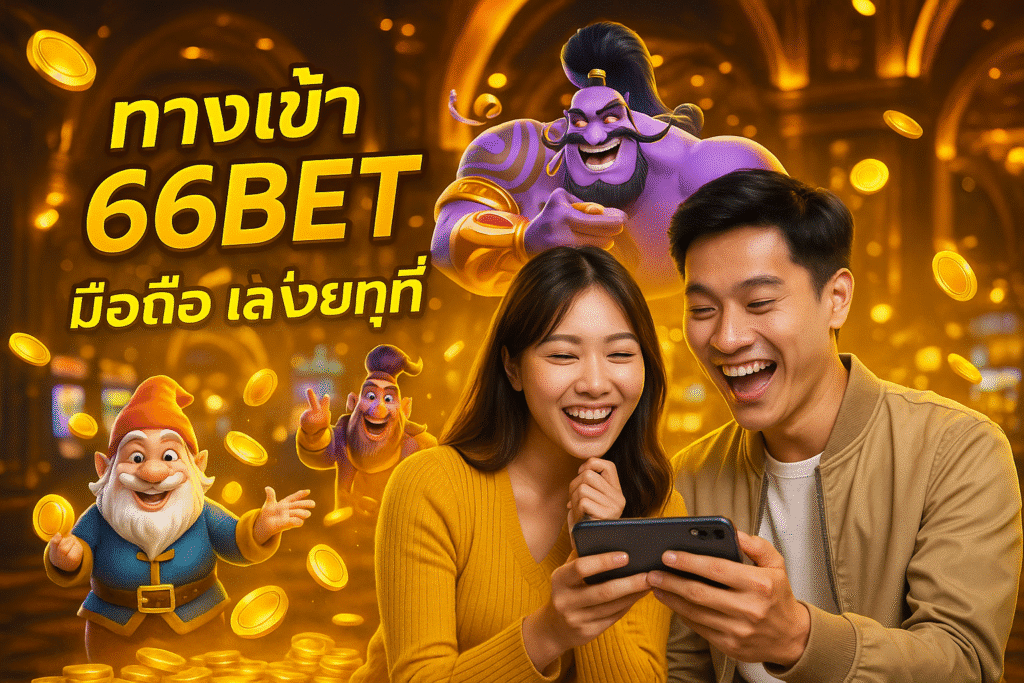 ทางเข้า 66BET มือถือ เล่นง่ายทุกที่